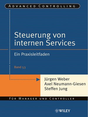 cover image of Steuerung interner Servicebereiche